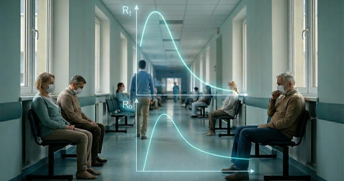 Velocidade de propagação de doenças e a matemática do contágio